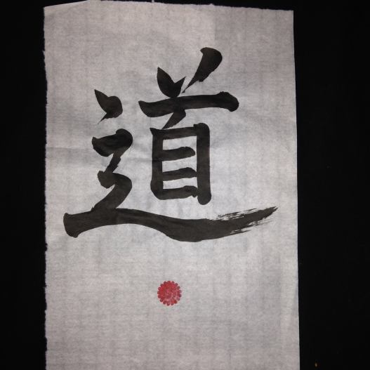 una de mis practicas de caligrafía